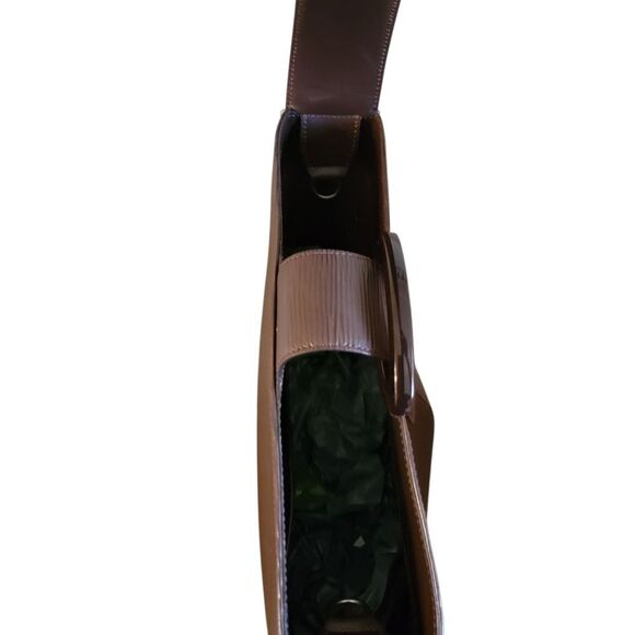 LOUIS VUITTON Epi Brown Leather Reverie Shoulder Bag Handbag - Picture 11 of 16